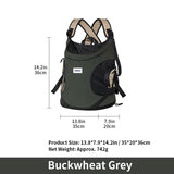 Pet Front Carry Chest Backpack – Stylish, Secure & Super Comfortable for Outdoor Adventures
