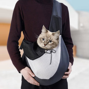 PawTrek Crossbody Carrier – Hands-Free Comfort for Pets on the Go